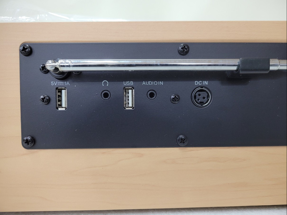 [스피커] 인켈 IK-A370CD 블루투스 오디오 스피커 / 오크 우드 올인원 이미지