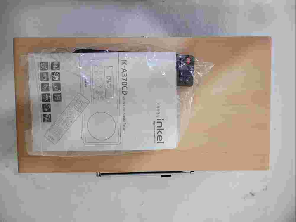 [스피커] 인켈 IK-A370CD 블루투스 오디오 스피커 / 오크 우드 올인원 이미지