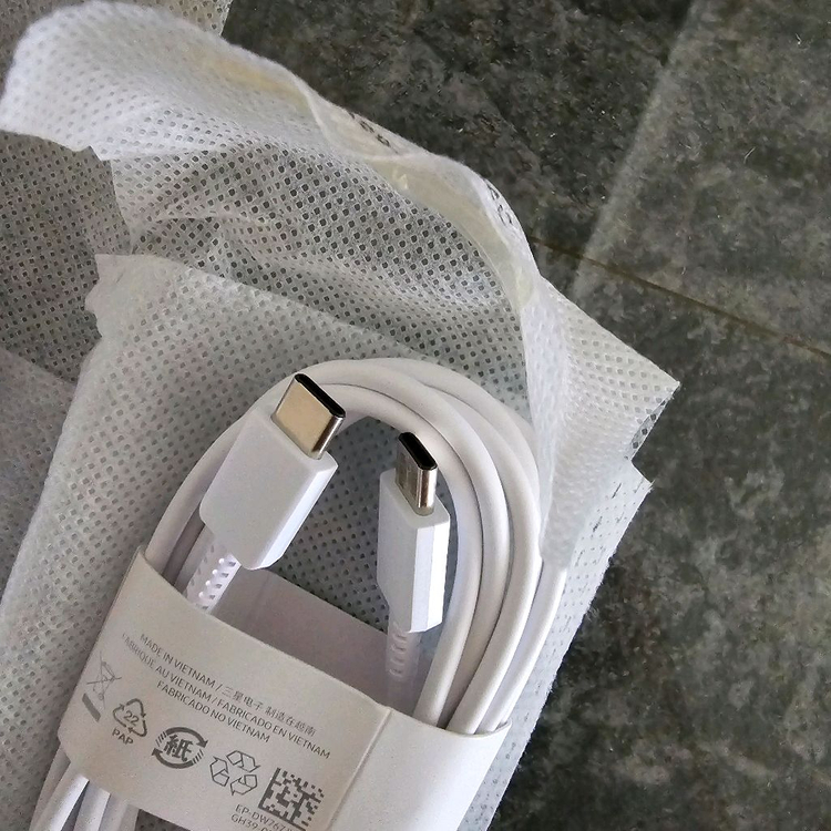 새상품)삼성정품 45W C타입 초고속충전기와CtoC케이블세트 핸드폰충전기 이미지