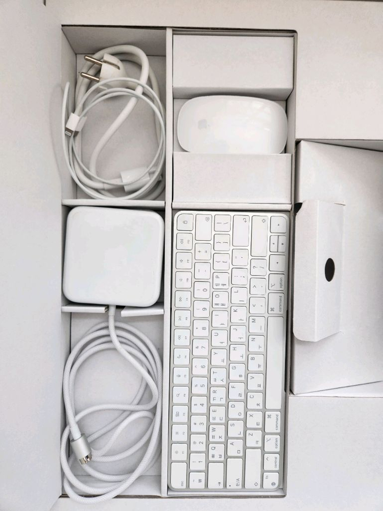 애플 아이맥 24인치 M1 그레이 8GB / 256GB (2021) 이미지