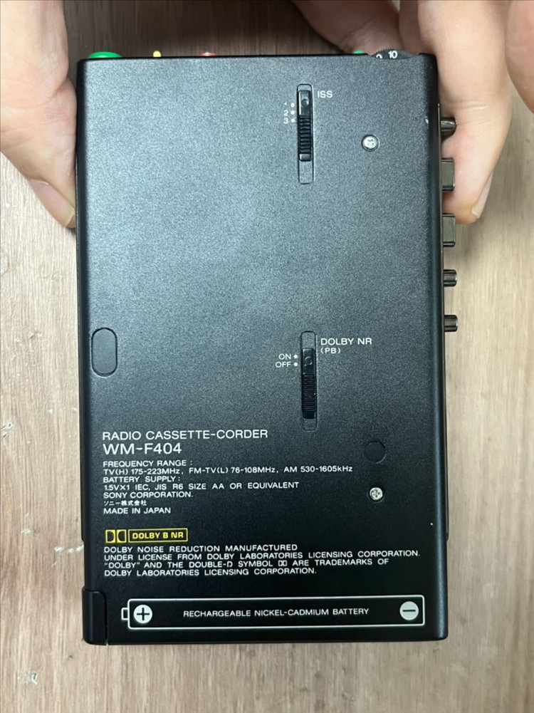 SONY WM-F404 소니 카세트 녹음기 워크맨 sony f404 이미지