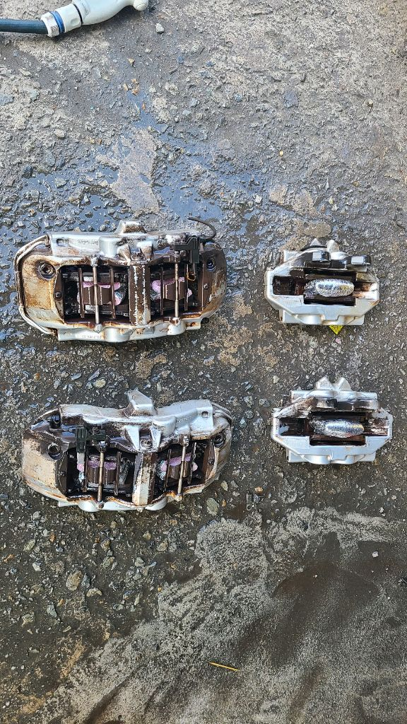 벤츠 amg브레이크 캘리퍼 8p,4p 이미지