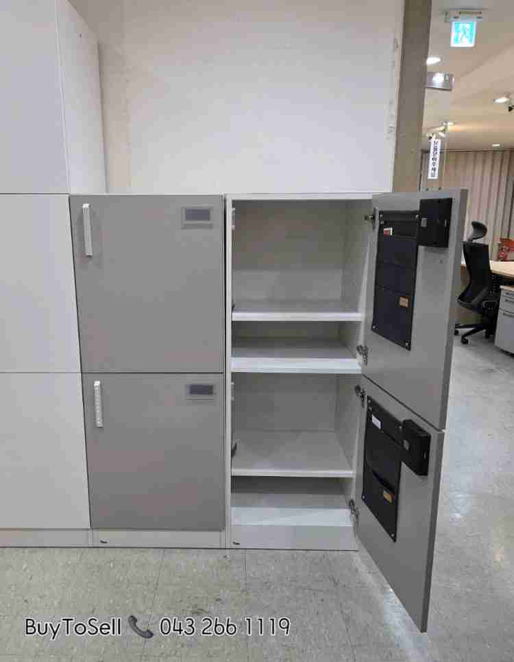 퍼시스 SWS 번호키 사물함 2단 2인용 대량판매 이미지