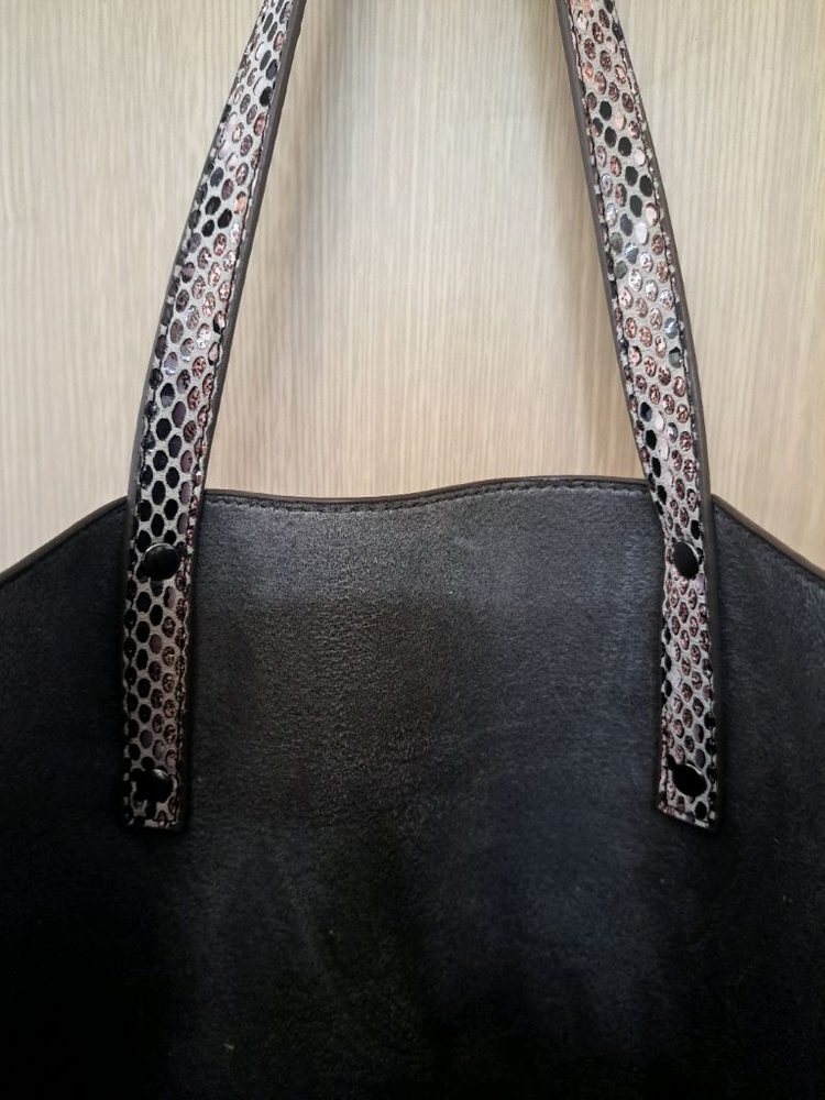 파이톤 토트백 숄더백 새상품 이미지