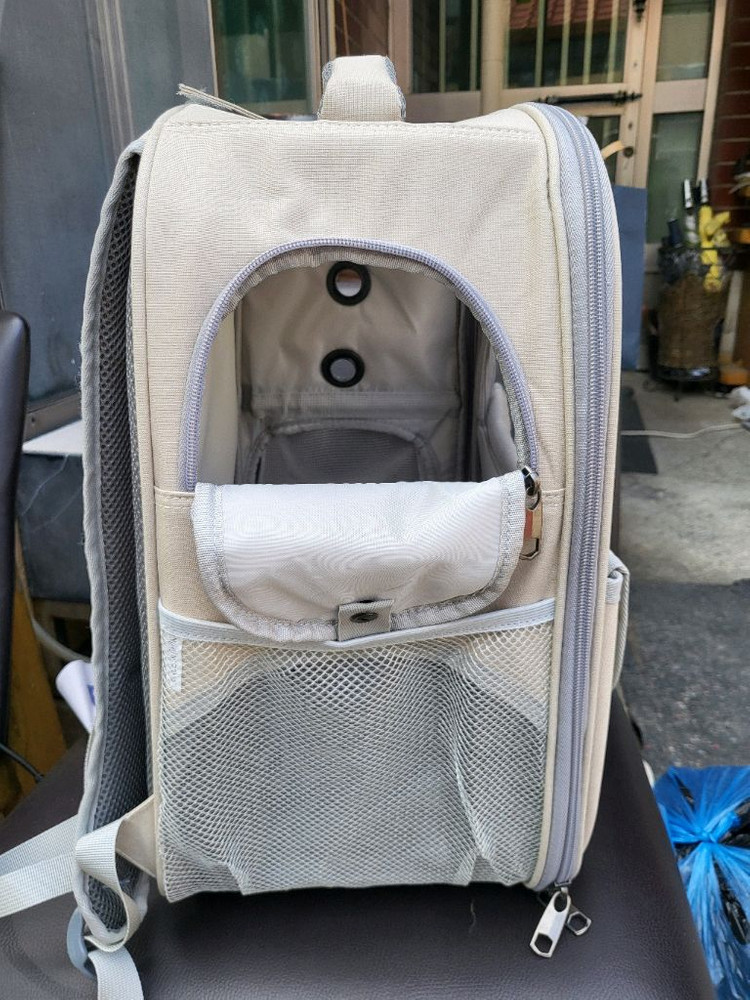 애견가방 애묘가방 백팩 새상품수준 이미지