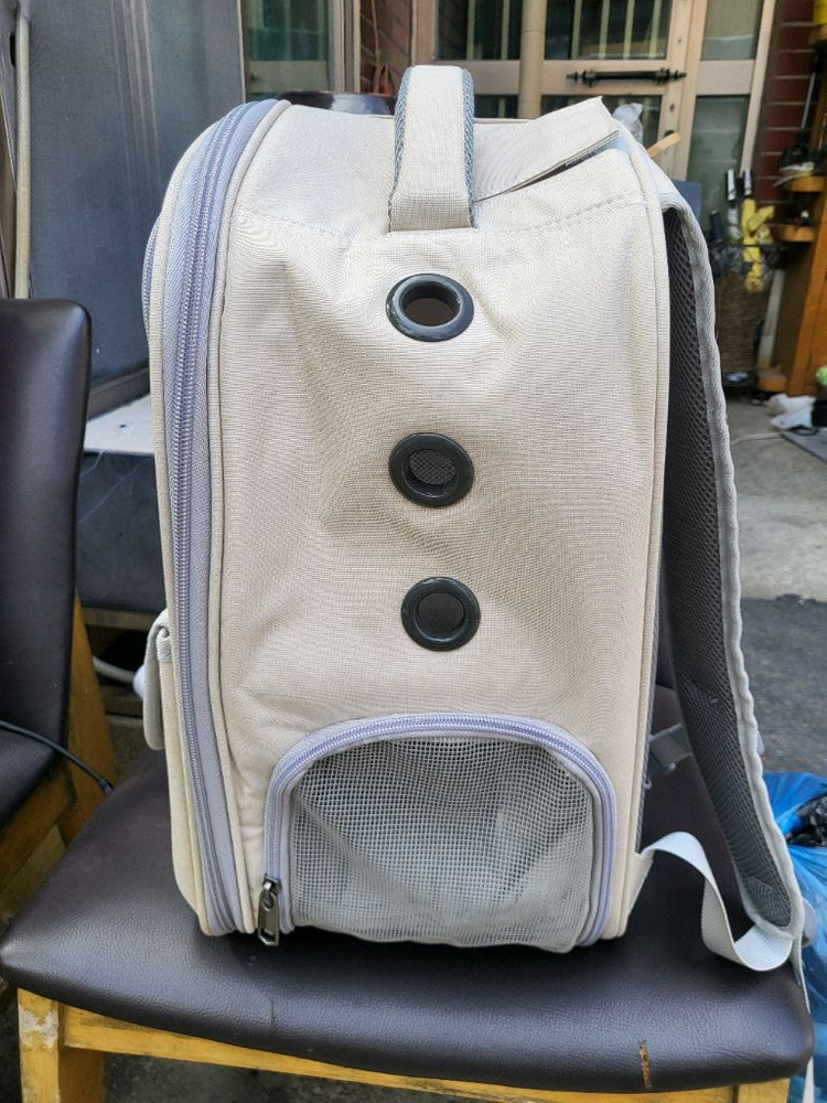 애견가방 애묘가방 백팩 새상품수준 이미지