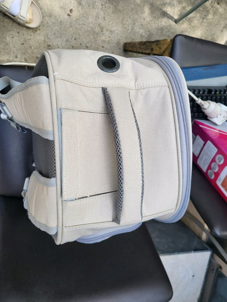 애견가방 애묘가방 백팩 새상품수준 이미지