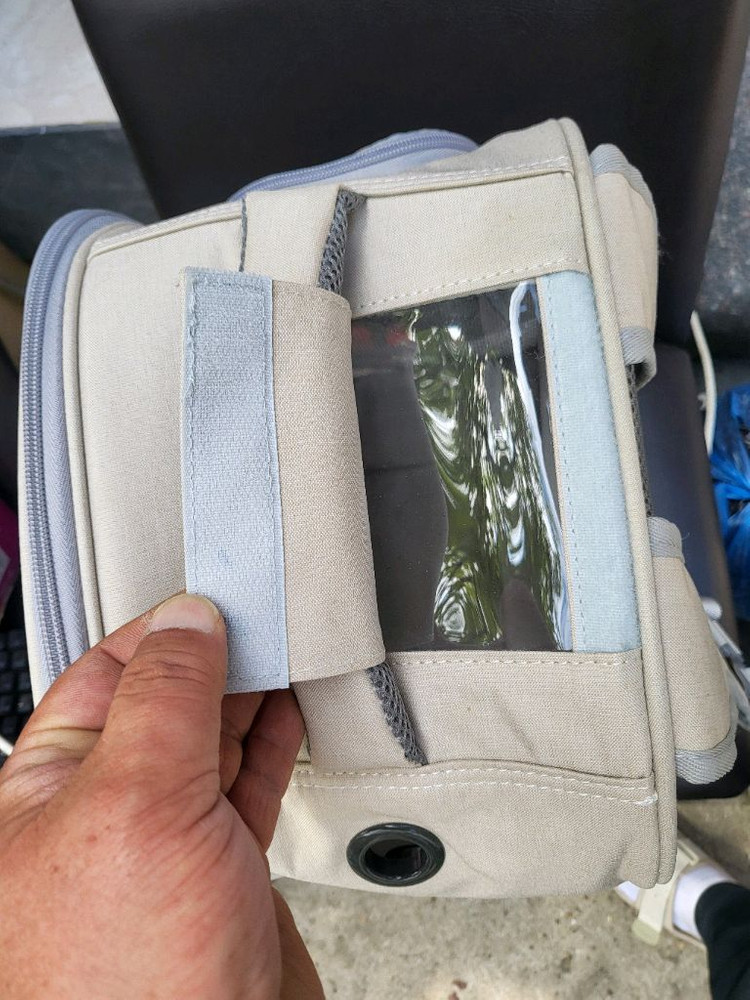 애견가방 애묘가방 백팩 새상품수준 이미지