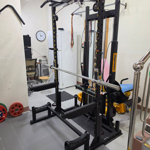 홈짐 멀티랙 운동기구 세트(레그익스텐션 및 레그컬 포함) 이미지