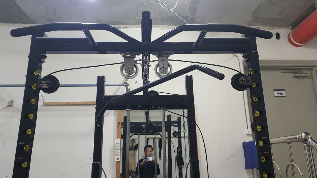 홈짐 멀티랙 운동기구 세트(레그익스텐션 및 레그컬 포함) 이미지