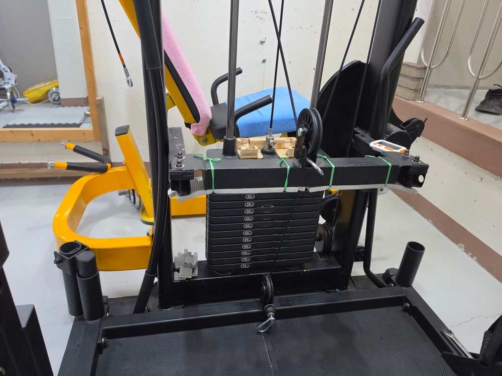 홈짐 멀티랙 운동기구 세트(레그익스텐션 및 레그컬 포함) 이미지