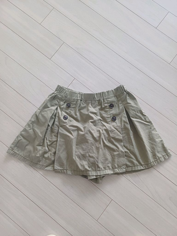 STAFF 140 카키색 큐롯팬츠 이미지