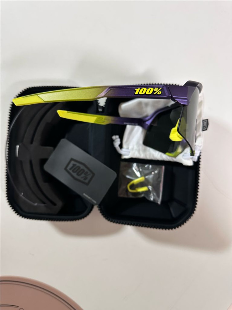 100% S3 스포츠 고글(매트 매탈릭 디지털브라이츠 스모크렌즈) 이미지