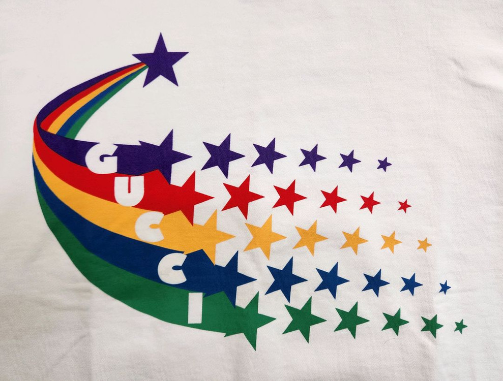 [이태리 정품 파격가 남여공용] 구찌 레인보우 맨투맨 긴팔티 M 사이즈 (루이비통 샤넬 펜디 프라다 에르메스 디올) 이미지