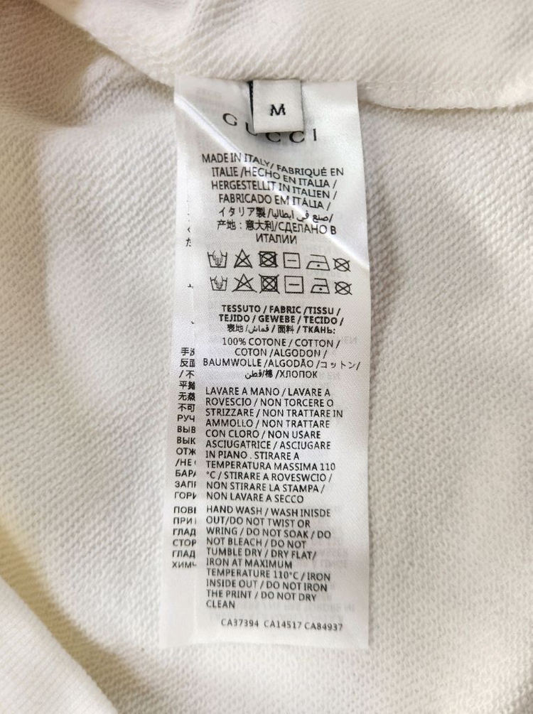 [이태리 정품 파격가 남여공용] 구찌 레인보우 맨투맨 긴팔티 M 사이즈 (루이비통 샤넬 펜디 프라다 에르메스 디올) 이미지