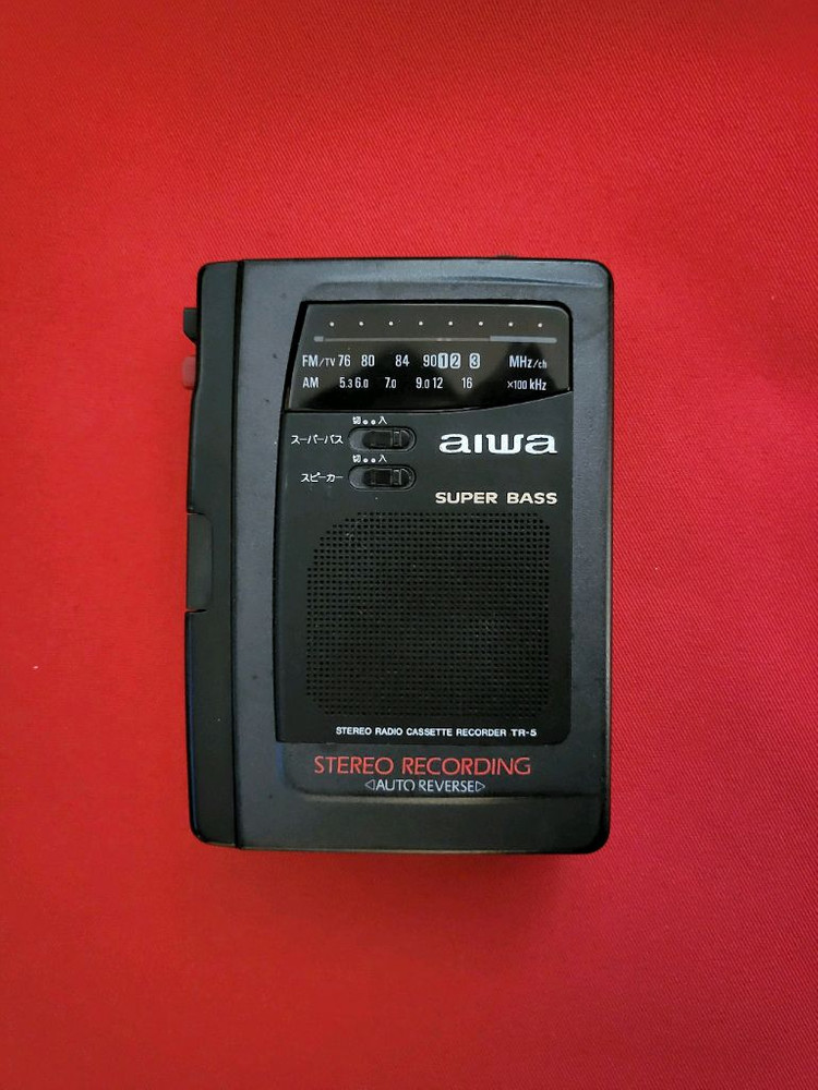 AIWA 아이와 워크맨 TR-5 깨끗한 정상작동품 이미지
