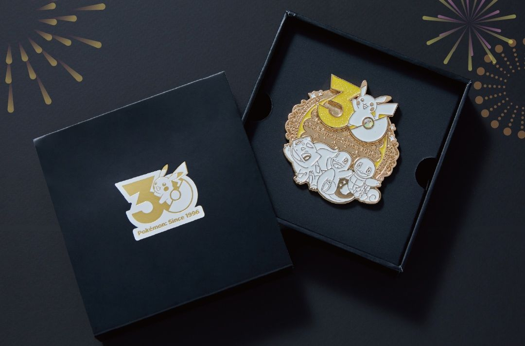 포켓몬 30주년 뱃지 1세대 3월 미개봉 이미지