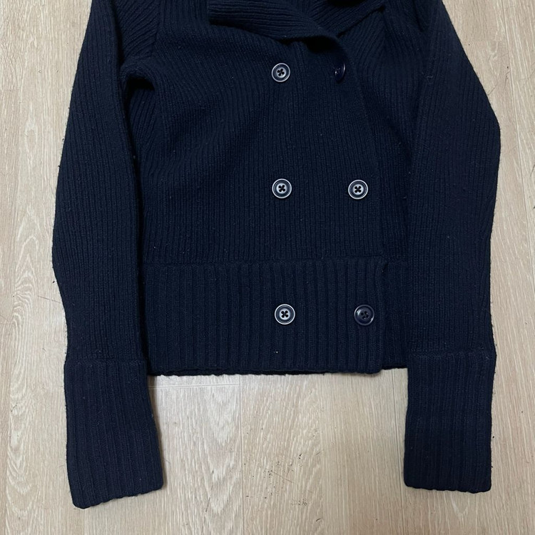 폴로 랄프로렌 진스 여성 울 더블 니트 가디건 XS/85 이미지