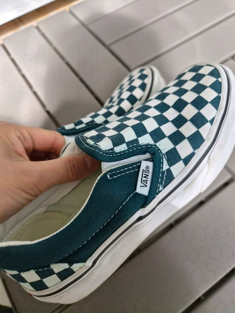 반스 슬립온 체크 체커보드 (키즈용) 200 이미지