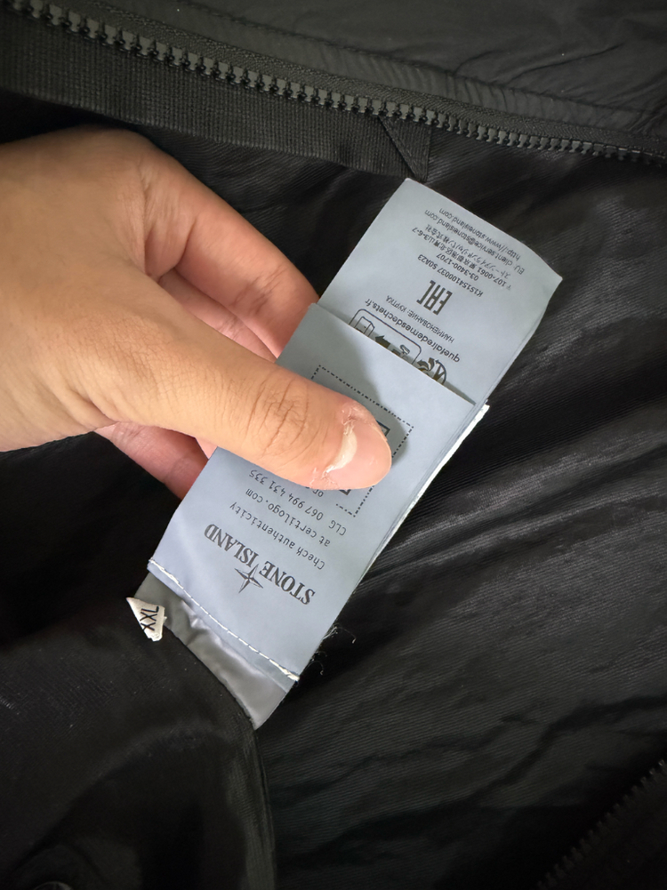 스톤아일랜드 25ss 크링클랩스 논후드 바람막이 Xxl 이미지