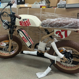 새제품 자토바이 전기자전거 오토바이 이미지