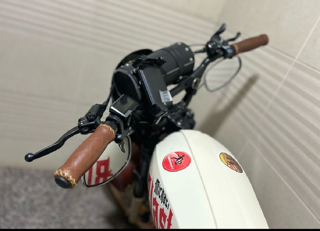 새제품 자토바이 전기자전거 오토바이 이미지