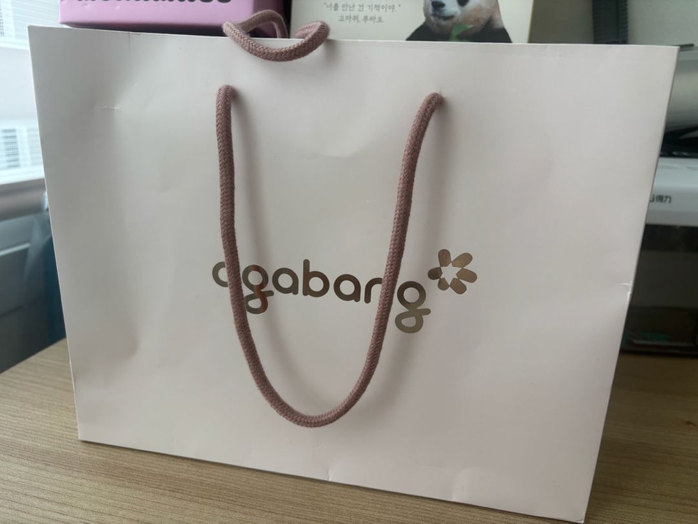 새상품 아가방 캄미키 배냇가운, 손싸개, 발싸개 3종 세트 이미지