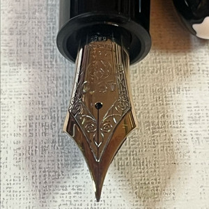 몽블랑(Montblanc) 149 만년필 70년대 14c ef 또는 f 닙 추정 이미지