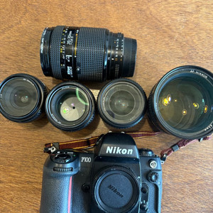 니콘 f100 및 렌즈 일괄