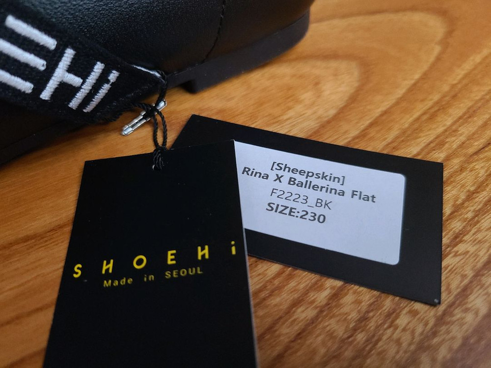 무료배송) 슈하이 플랫슈즈 리나 X 발레리나 플랫 이미지
