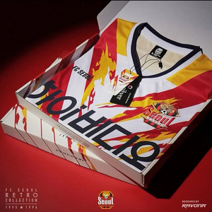 FC서울 2023 레트로 유니폼 어웨이 풀박스 M 이미지