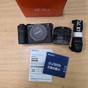 소니a7c2 블랙번들셋 풀박스처분합니다 다른기종교환가능 이미지