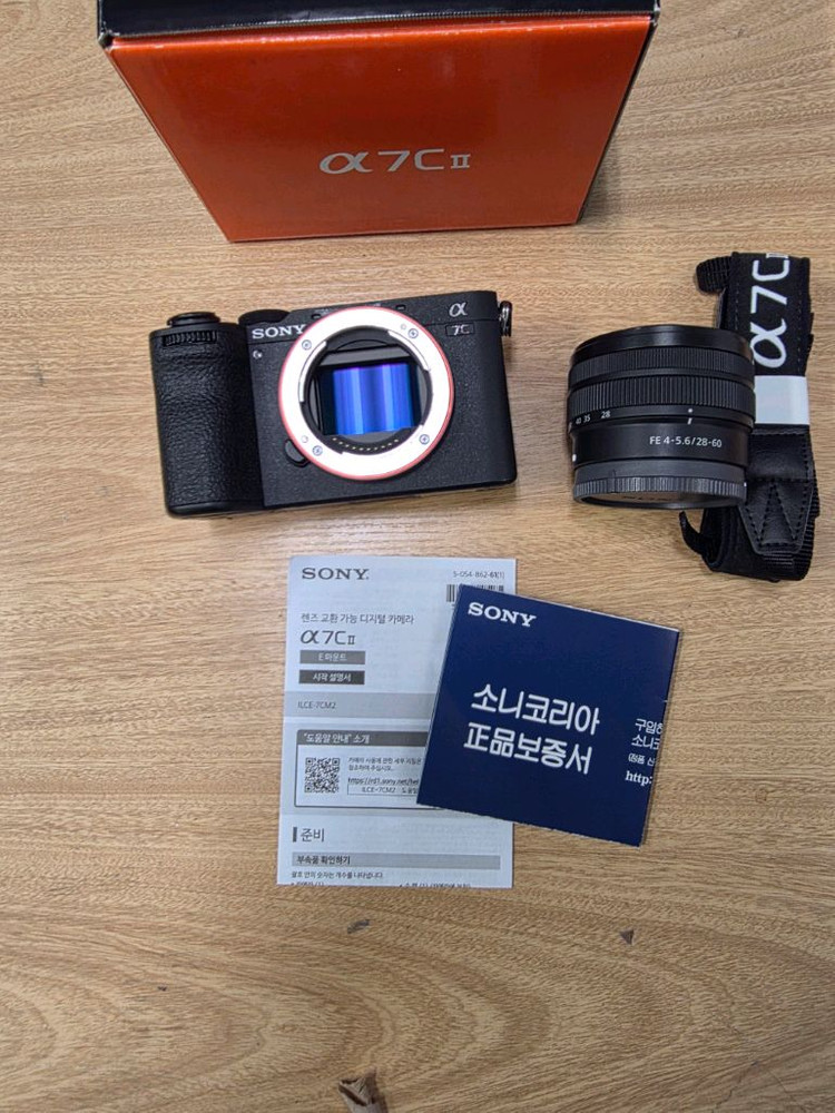소니a7c2 블랙번들셋 풀박스처분합니다 다른기종교환가능 이미지