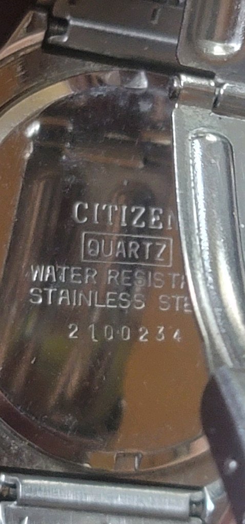 당액스 시티즌(CITIZEN) 정품 빈티지 사각 쿼츠 손목시계일본 시계 브랜드의 명가 시티즌(CITIZEN) 이미지