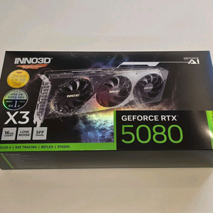 미개봉신품 RTX 5080 inno3d 그래픽카드 이미지