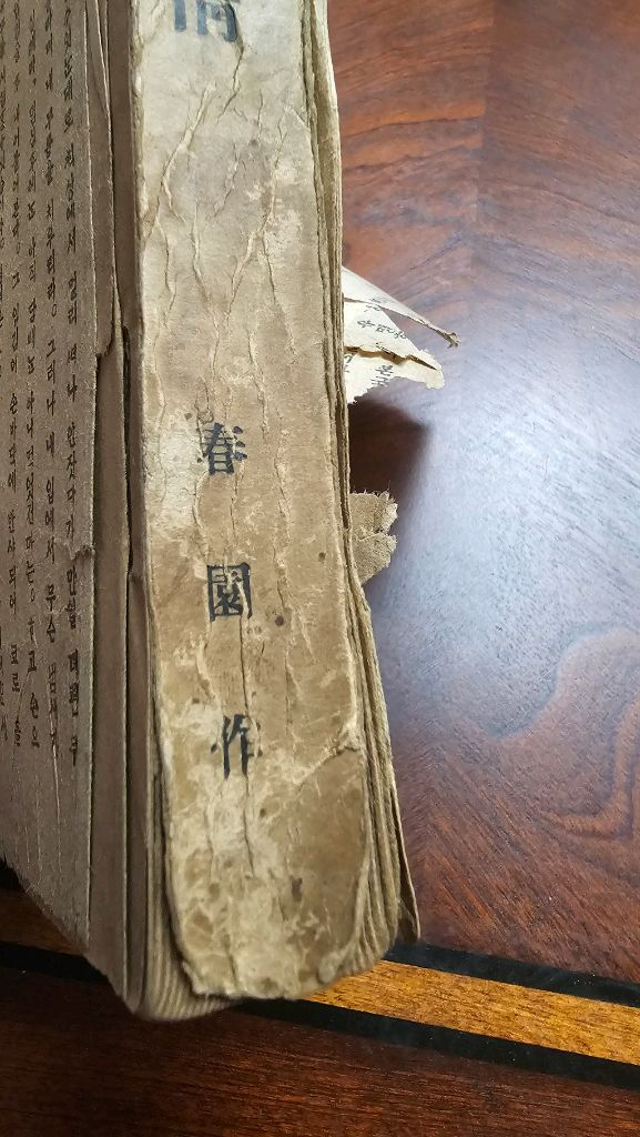 마지막 개인소장본!! 춘원 이광수 무정 초기 발행본 이미지