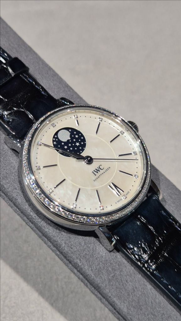 IWC 포르토피노 문페이즈 다이아몬드 이미지