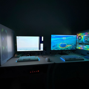 커플 하이엔드 고사양컴퓨터 풀세트 이미지