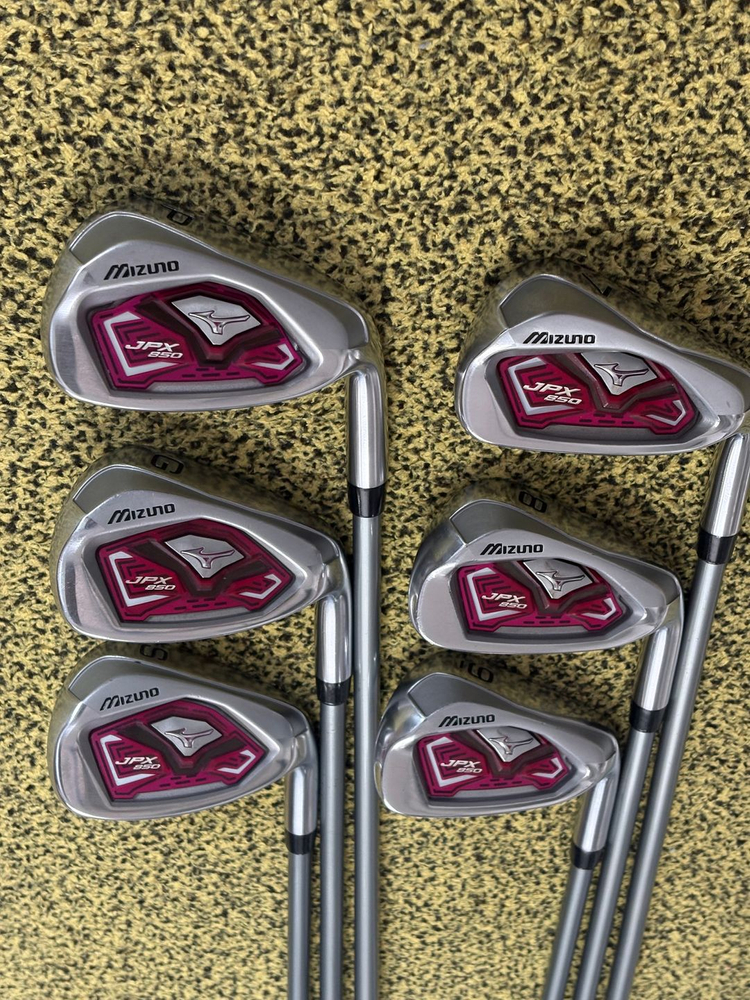 미즈노 JPX 850 여성용 아이언 6개 세트 (7~S) 이미지