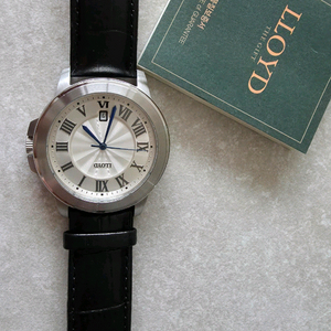 로이드 남성 가죽밴드 시계. 무료배송 이미지