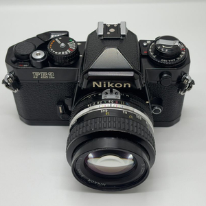 니콘 필름카메라 fe2+50mm f1.4 렌즈