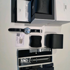 IWC 파일럿 크로노그래프 청판 풀셋 이미지