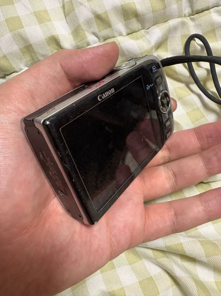 캐논 IXUS 860 IS 실버 디지털 카메라 이미지