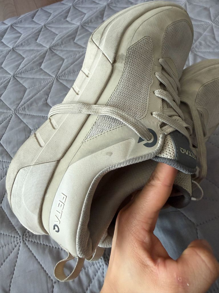 (18만 주고 산 크로스핏 전용화,역도화,러닝화 겸용)FETAQ 페탁 올무브 베이지색 운동화 급처 !! 이미지