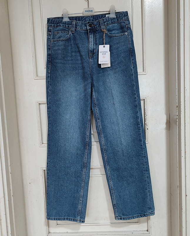 후아유 남성 와이드진32 봄 청바지 스판 밴딩 데님 팬츠 새상품 이미지