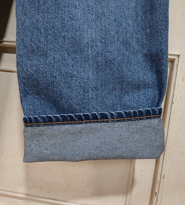 후아유 남성 와이드진32 봄 청바지 스판 밴딩 데님 팬츠 새상품 이미지