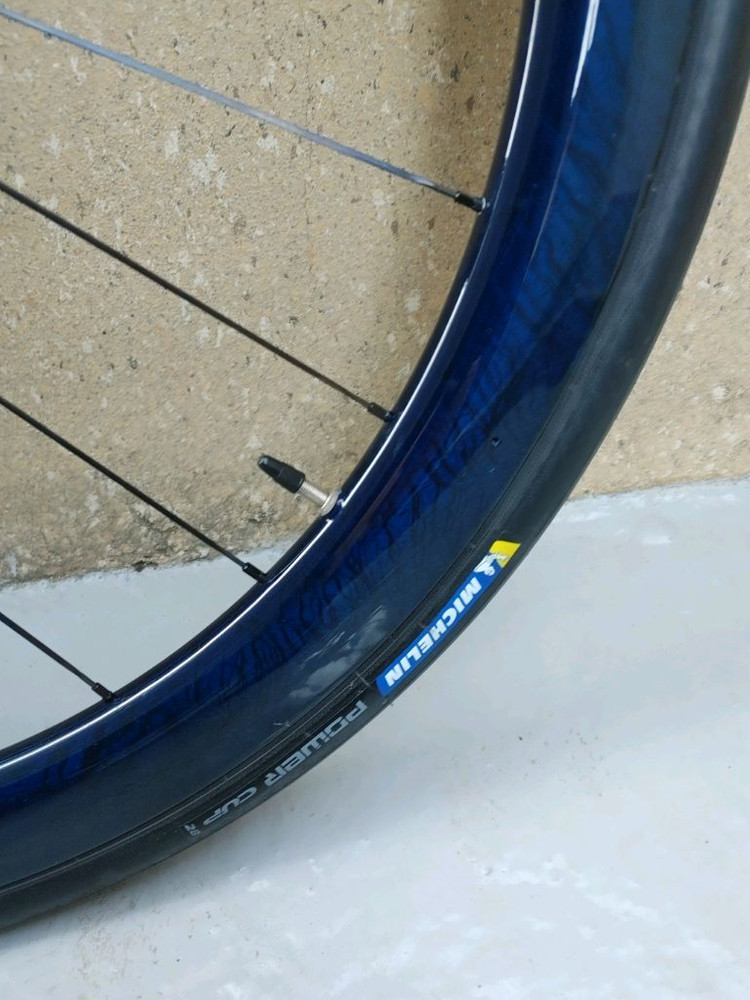 A급 )) 파스포츠 카제 KAZE 커스텀 튜블리스 디스크 50미리 카본 휠셋 팝니다(DT350허브) 60만 이미지