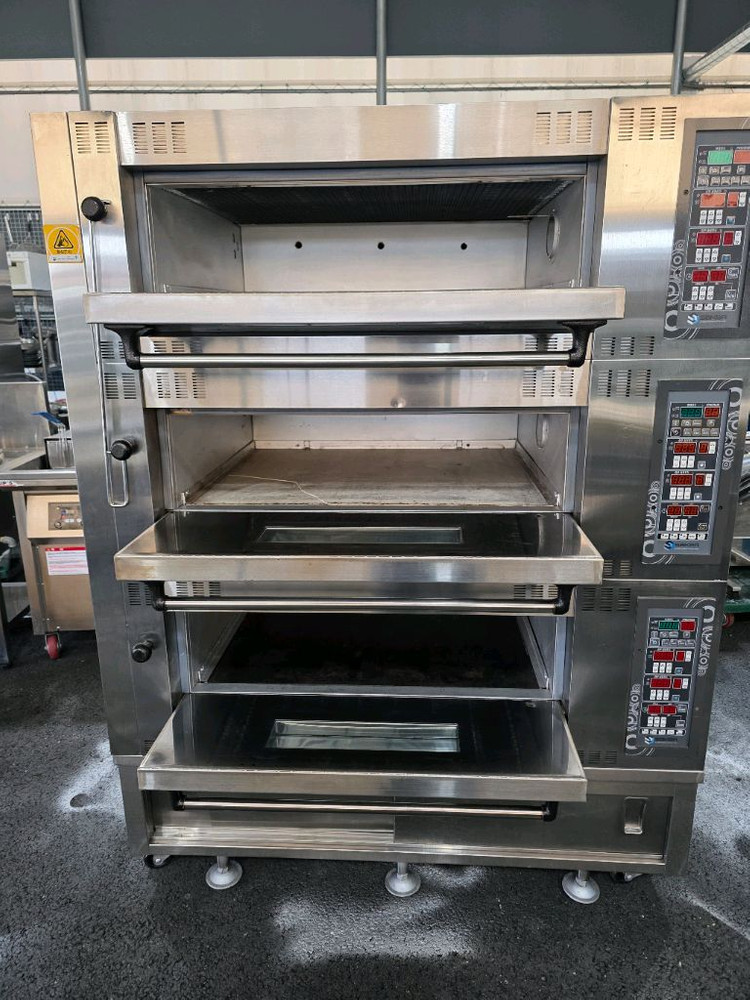 성동 세이커 데크오븐 2매 3단(2단 돌+스팀) 이미지