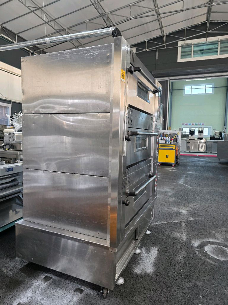 성동 세이커 데크오븐 2매 3단(2단 돌+스팀) 이미지