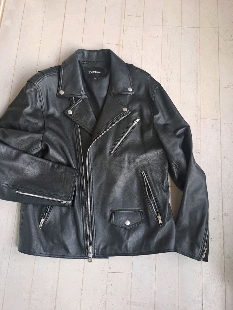 도프제이슨의 멋진 램스킨 라이더 자켓 이미지